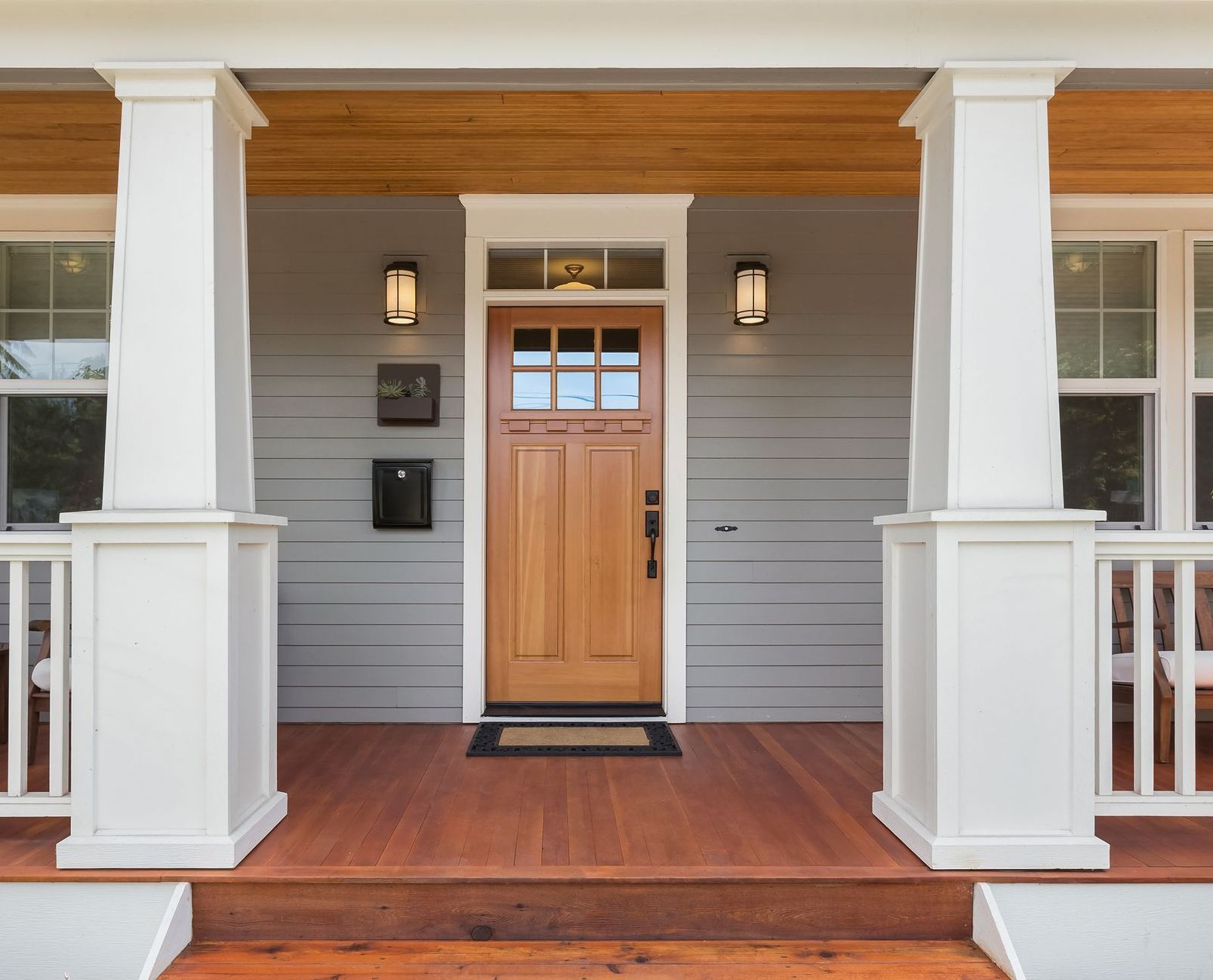 Person looking up stats on computer