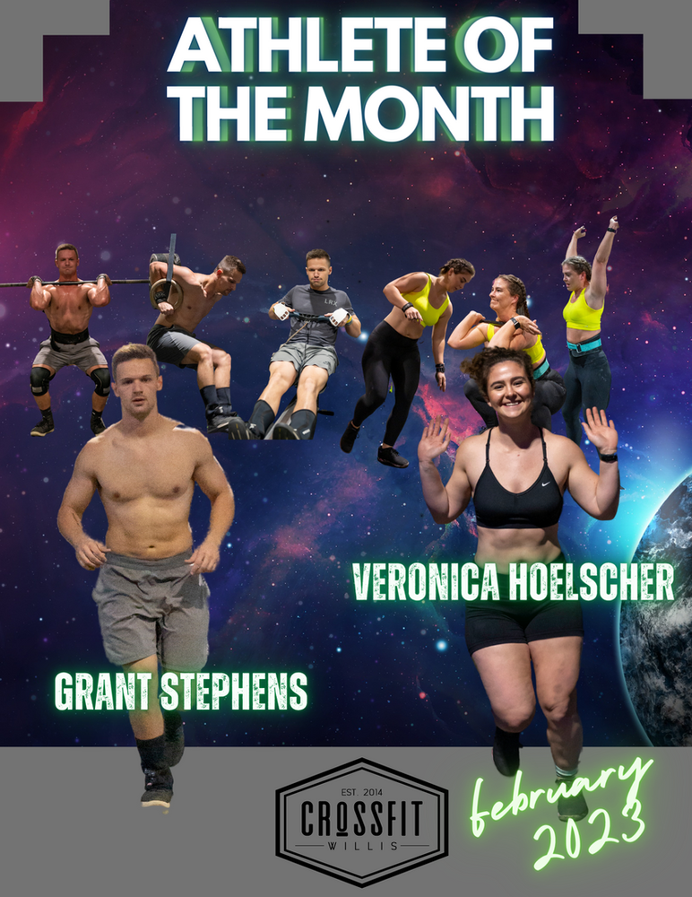 The athlete of the month for february is grant stephens
