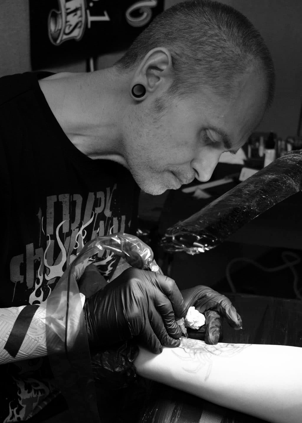 George Bardadim, tattoo artist