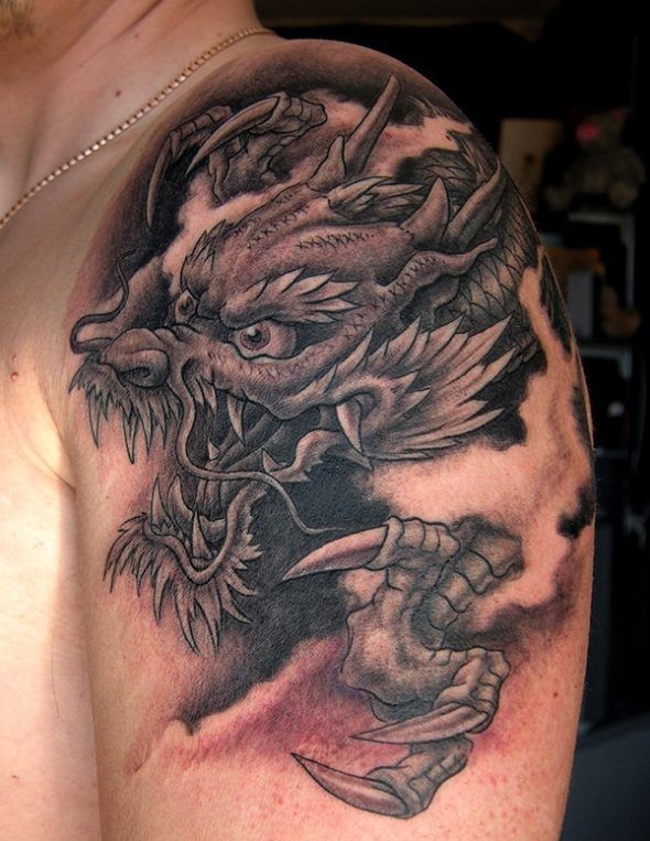 Dragon Tattoo NYC. Japanese Tattoo