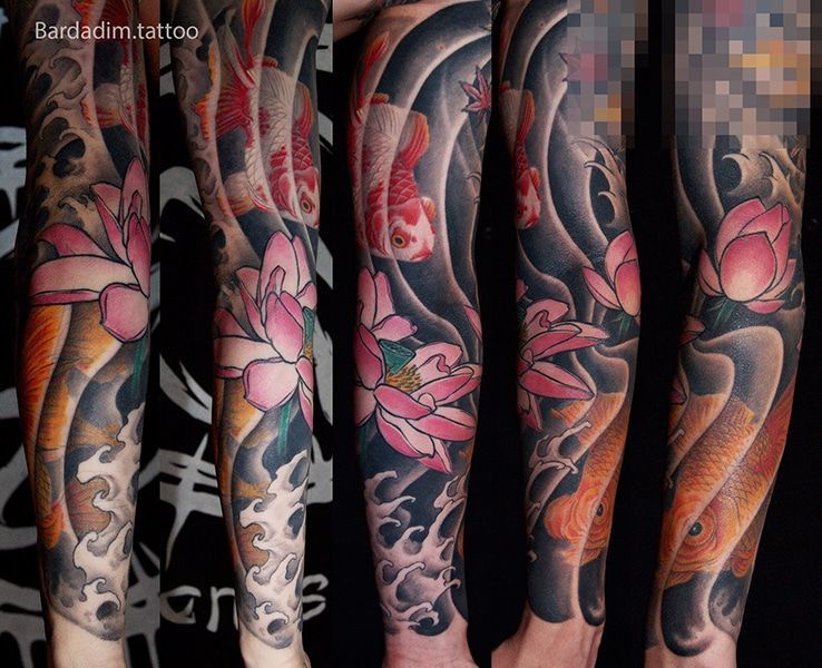 Japanese Tattoos NYC. Japanese Tattoos. Sleeve Tattoo