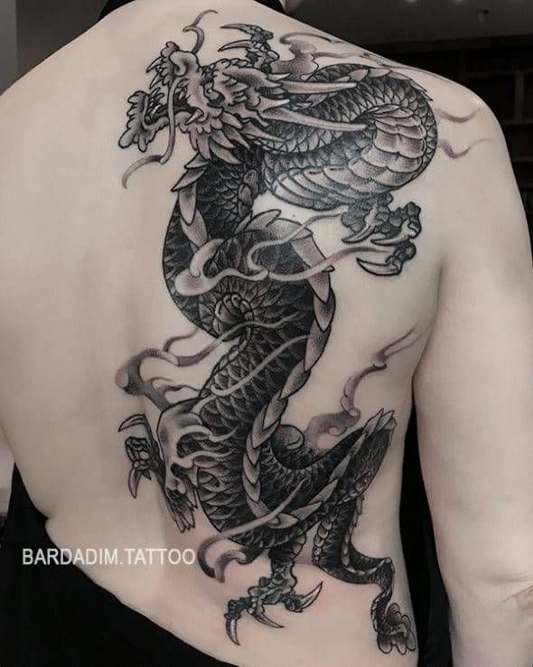 Japanese Tattoo Dragon