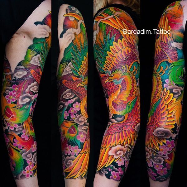 What is this style of a sleeve called ? Where it's like a full arm sleeve  but it consist of disconnected random little tattoos instead of one giant  connect piece (like a