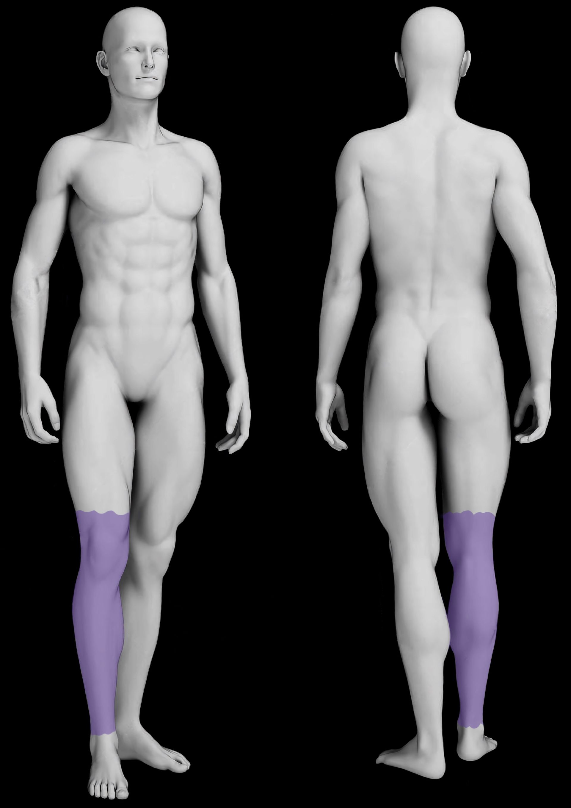 lower leg sleeve tattoo pattern