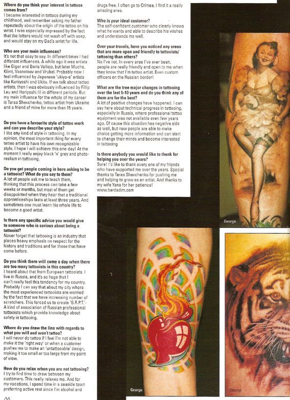 A collage of pictures of tattoos on a person 's arm.