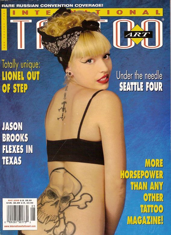 tattooart magazine cover