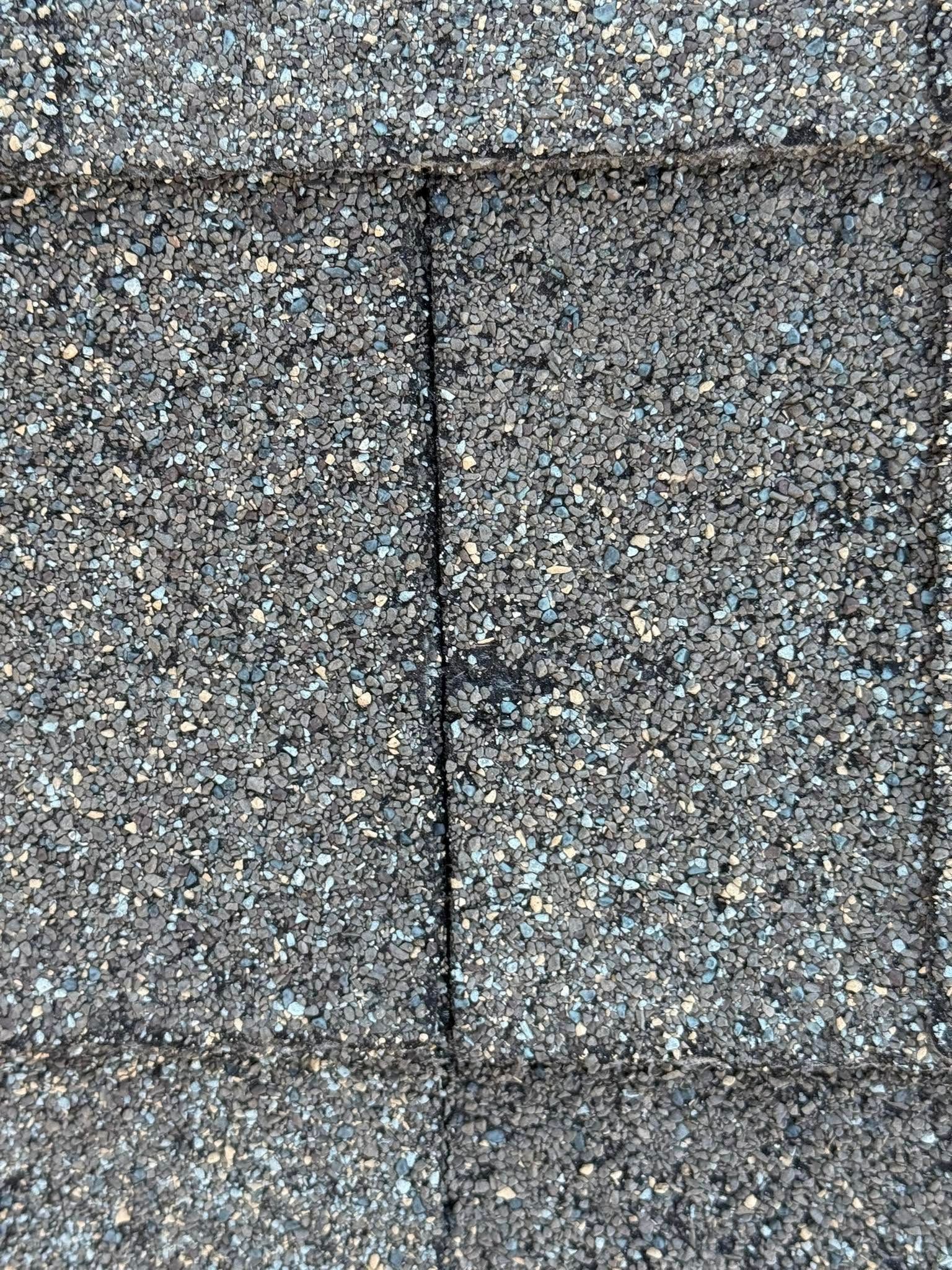 close up view of shingles