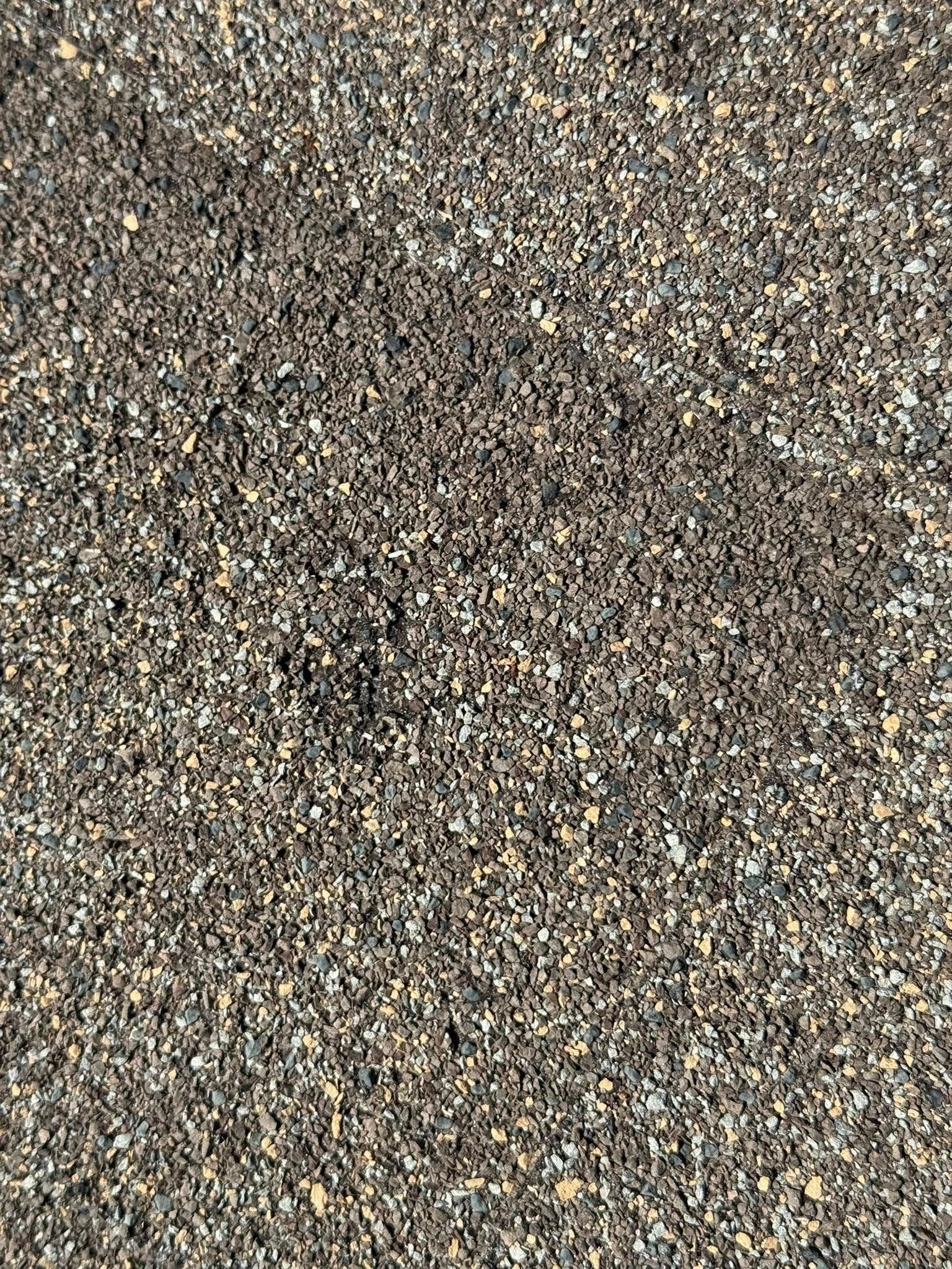 A close up of a pile of gravel.