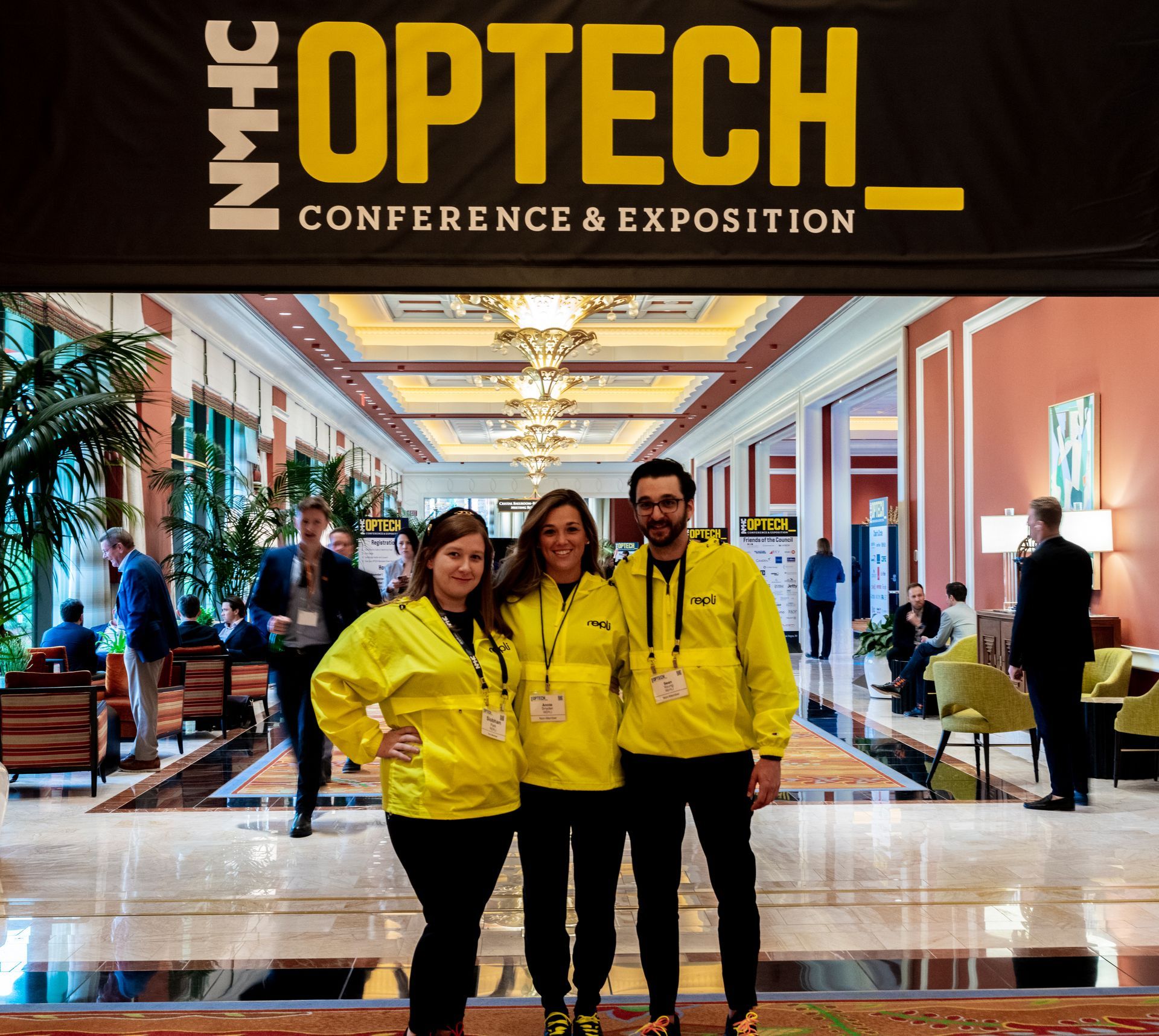 Repli Team Photo at Optech