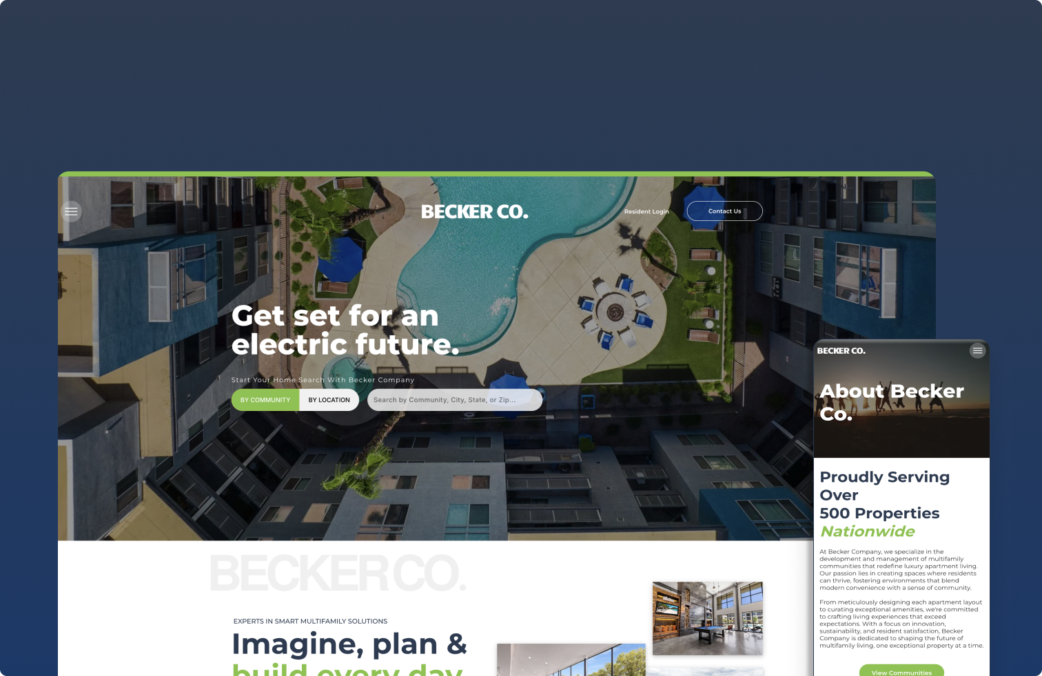 Becker Co Corporate Website Theme Cover