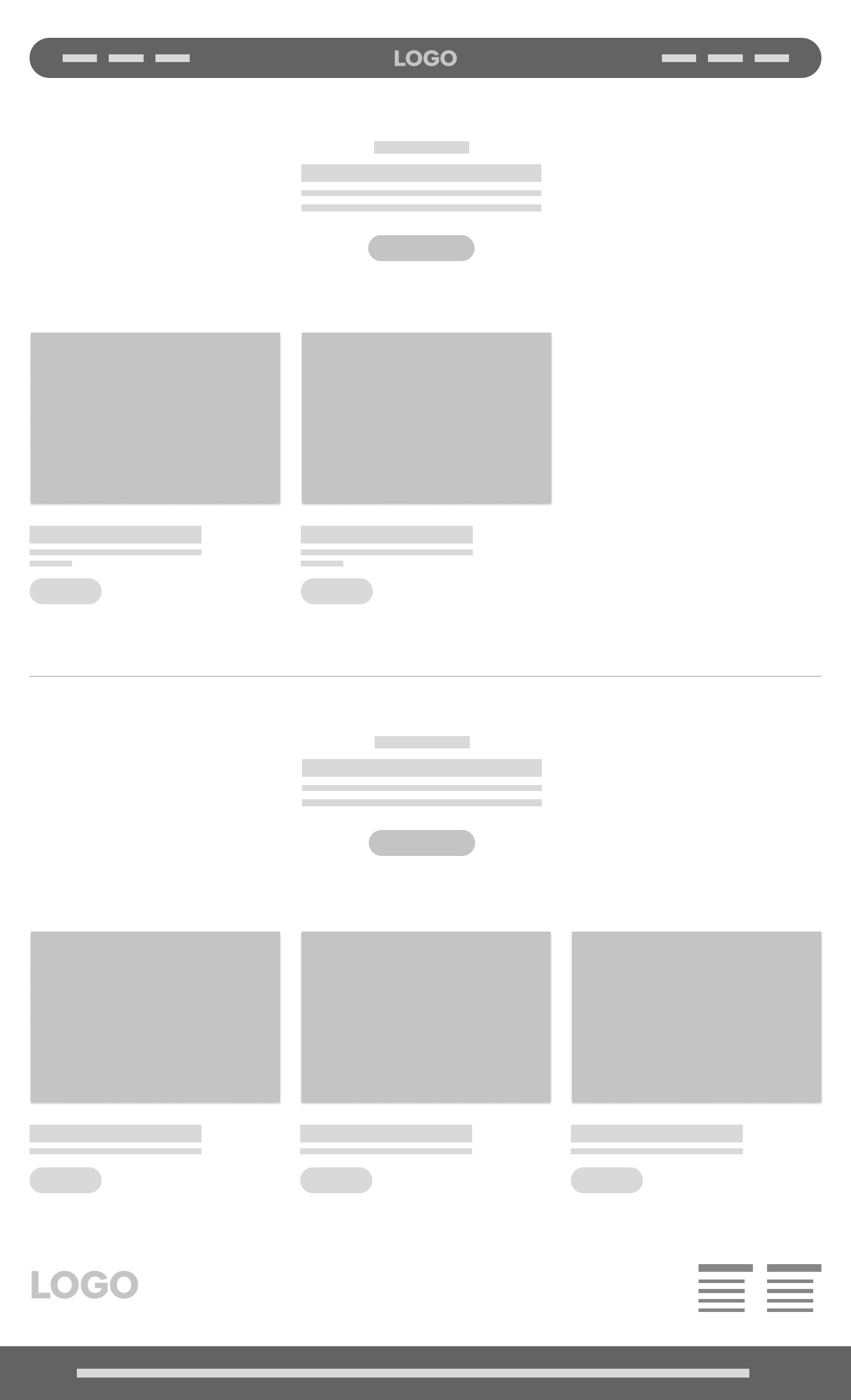 Multifamily Breakfast Club Website Mockup