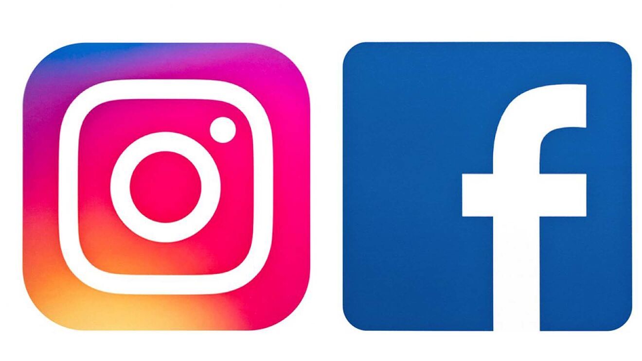 Instagram and Facebook Logo