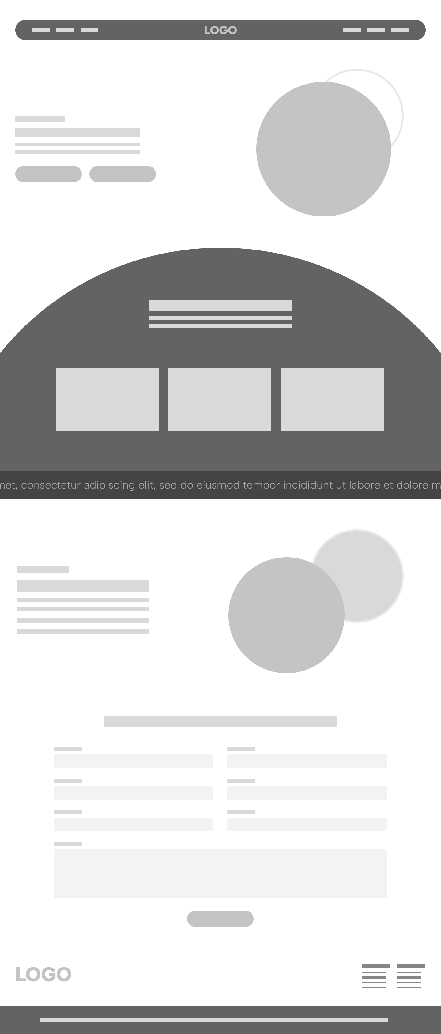 Multifamily Breakfast Club Website Mockup