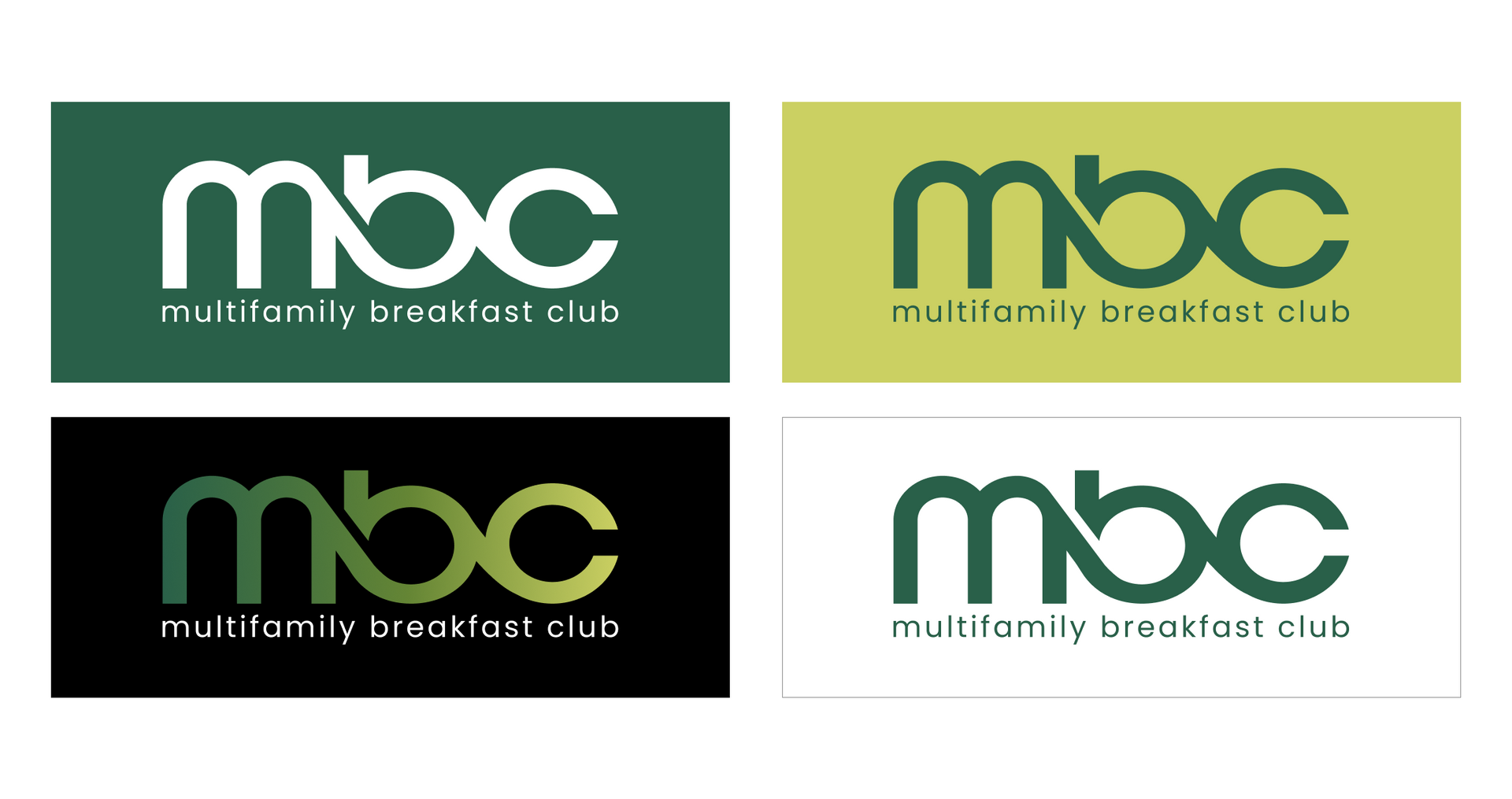 Multifamily Breakfast Club Logos