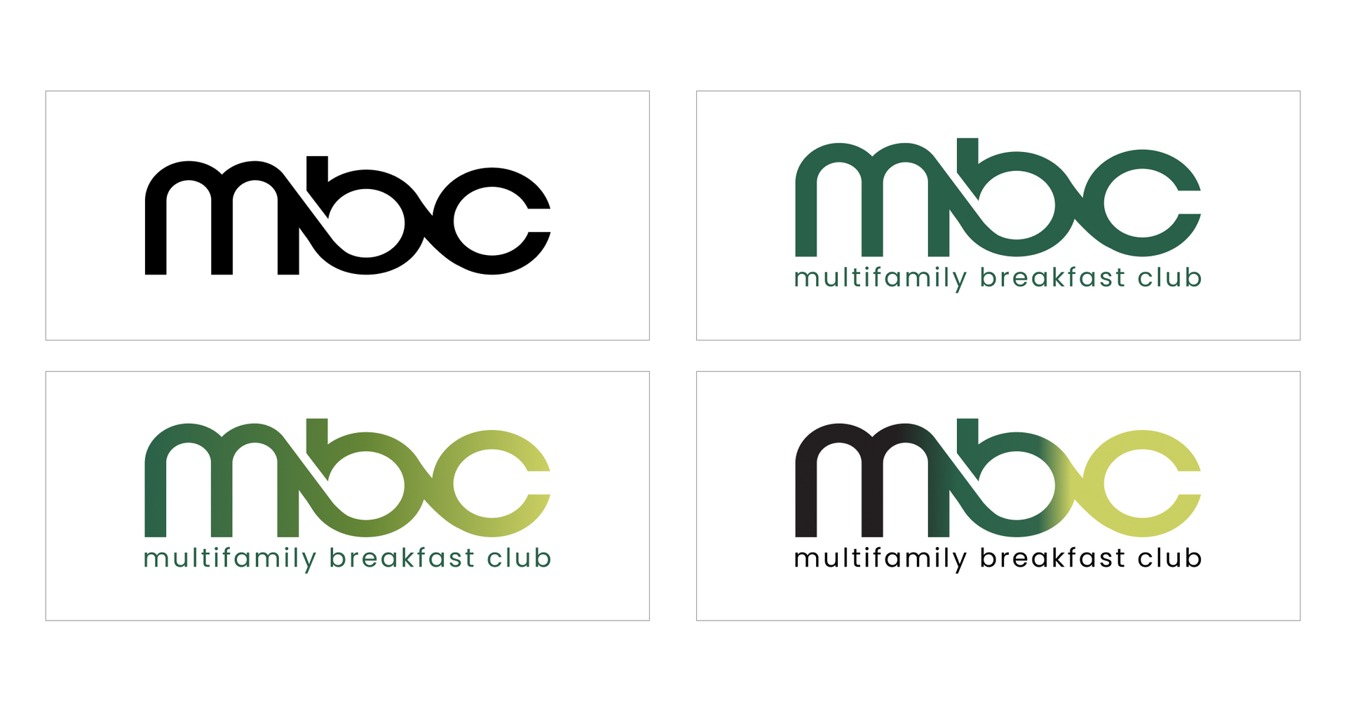 Multifamily Breakfast Club Logos