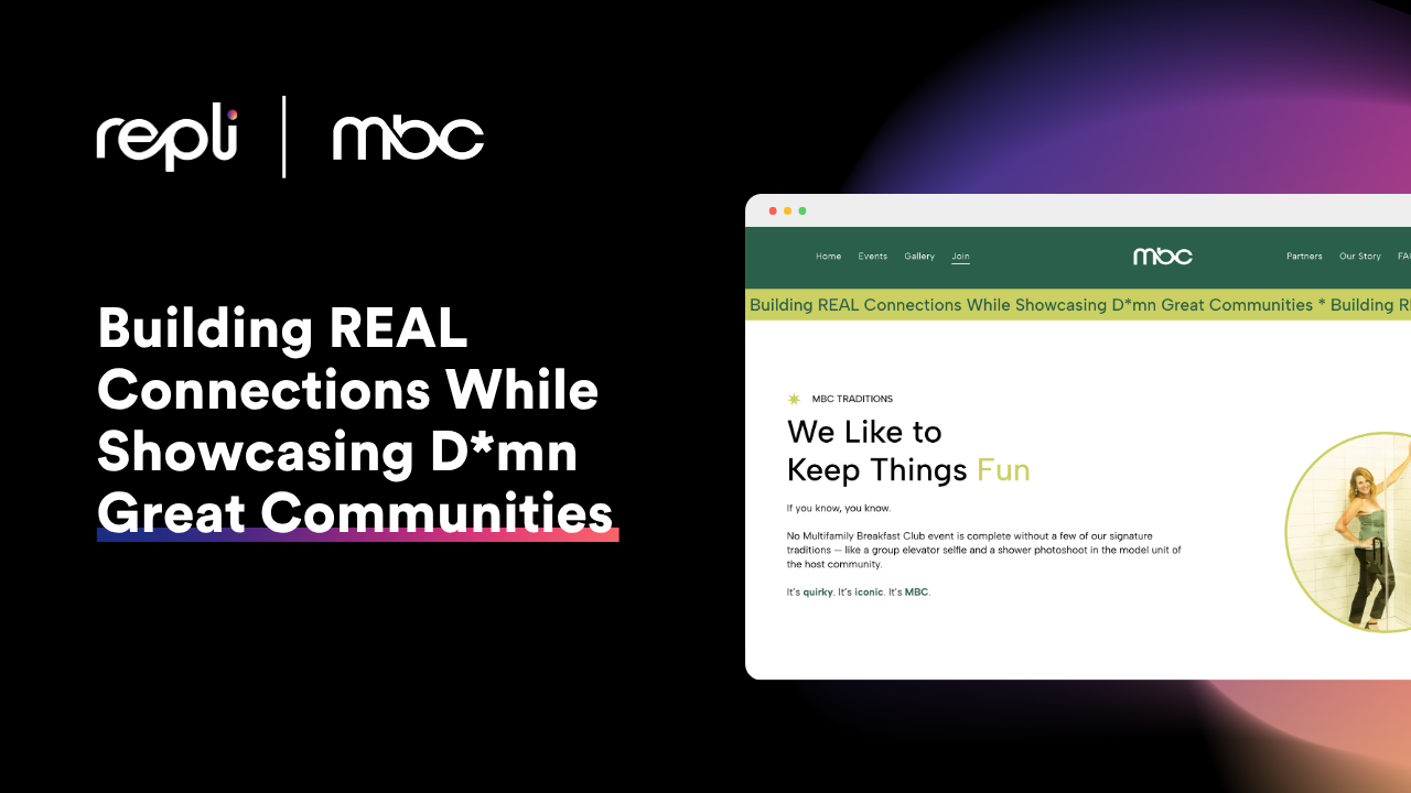 Multifamily Breakfast Club and Repli