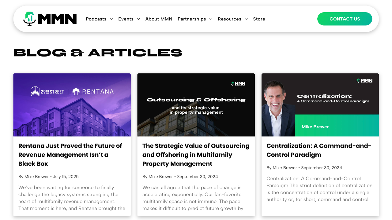 Multifamily Breakfast Club Logos