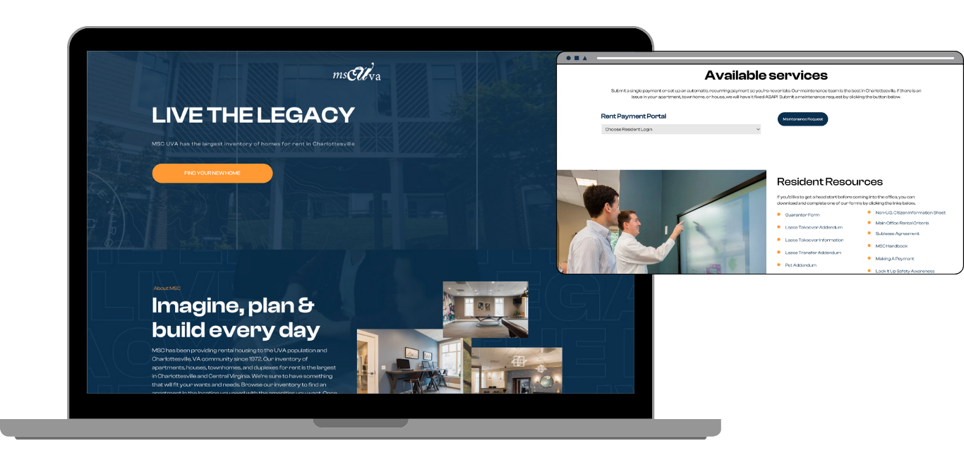 MSC Corporate Website