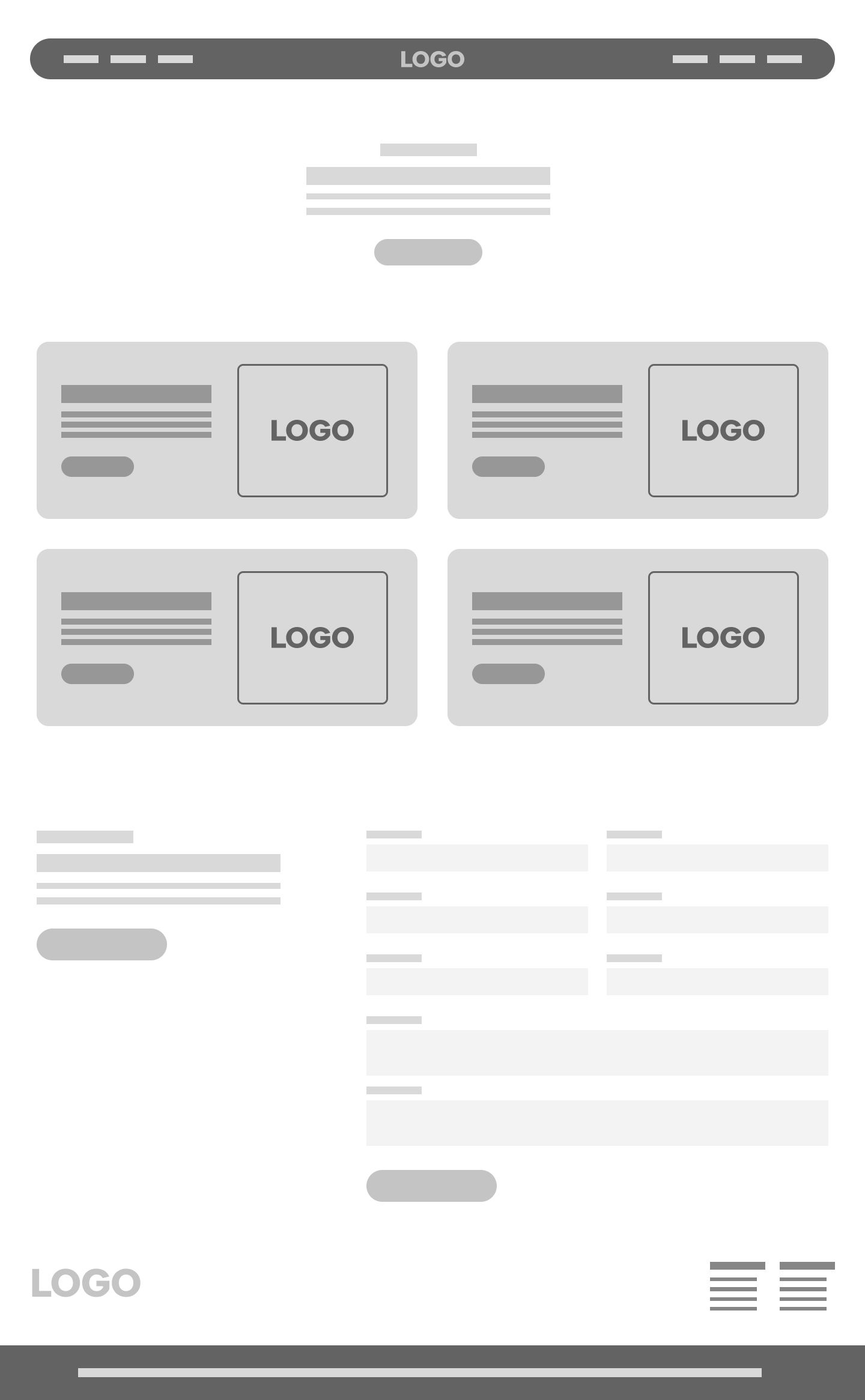 Multifamily Breakfast Club Website Mockup