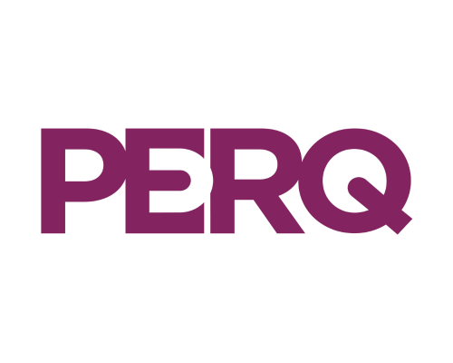 Perq logo on a white background