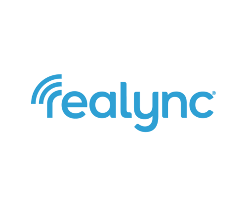 Realync logo on a white background