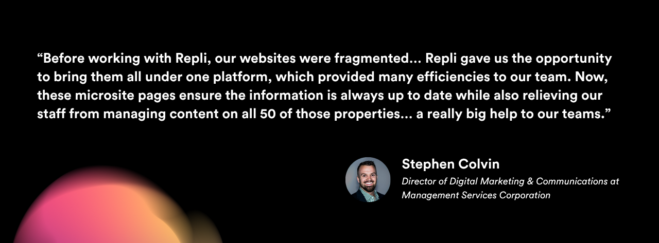 Stephen Colvin Testimonial For MSC x Repli Success Story