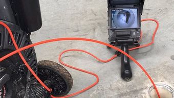 cctv camera in pipe