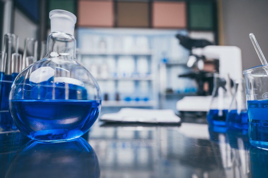 Glassware science laboratory research and development