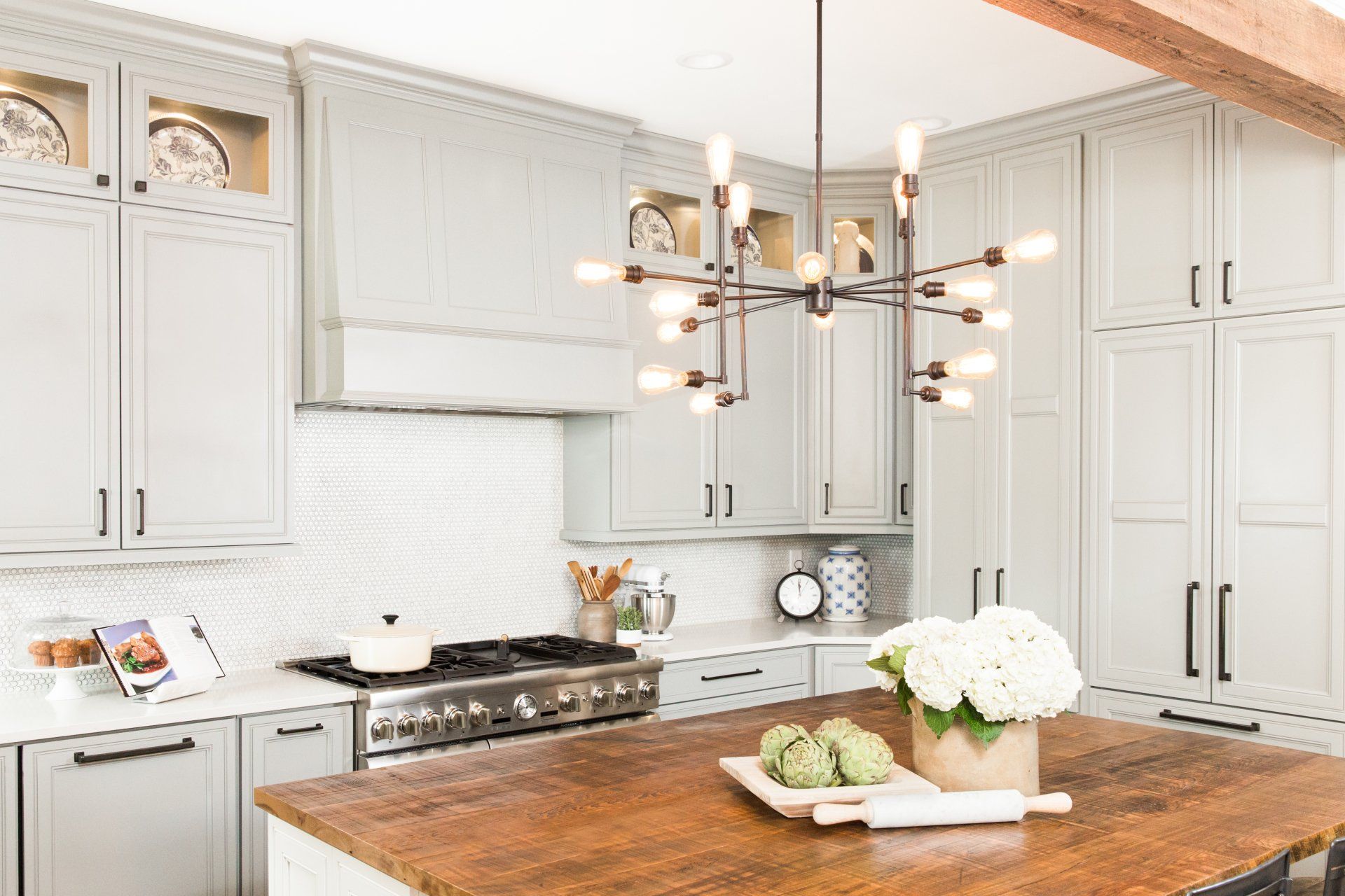 Bright Farm House Kitchen Redesign Baton Rouge