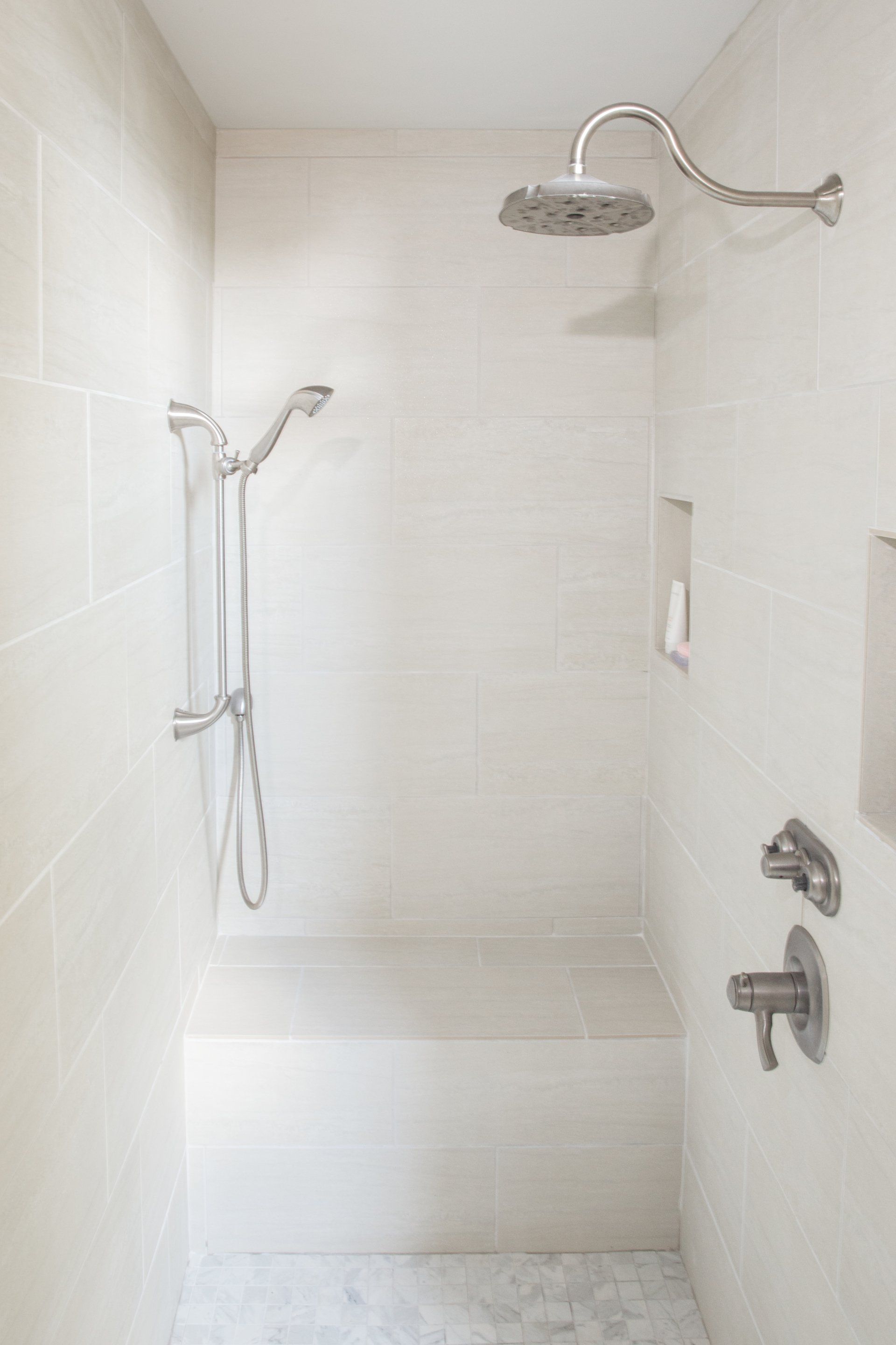 Transitional Bathroom Shower