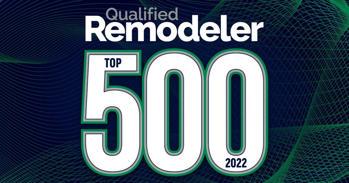 Acadian House Design + Renovation named to Qualified Remodeler  TOP 500 for 2022