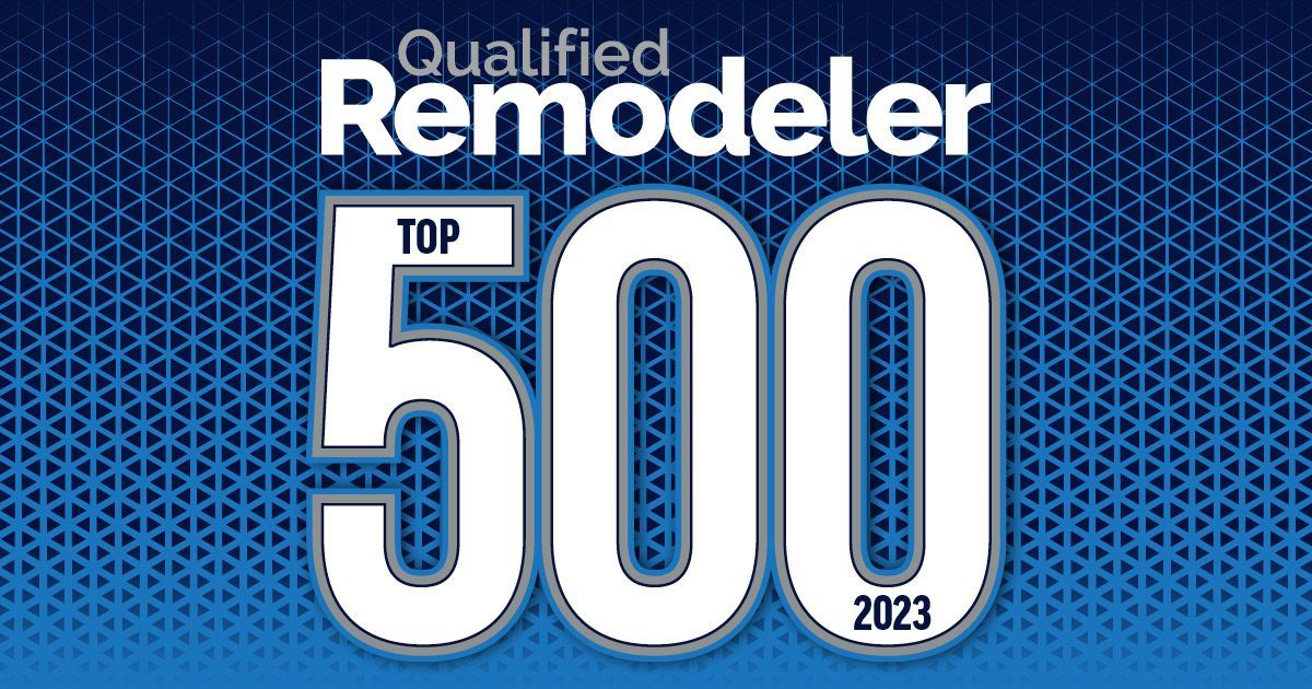 Acadian House Design + Renovation Named to Qualified Remodeler TOP 500 for 2023