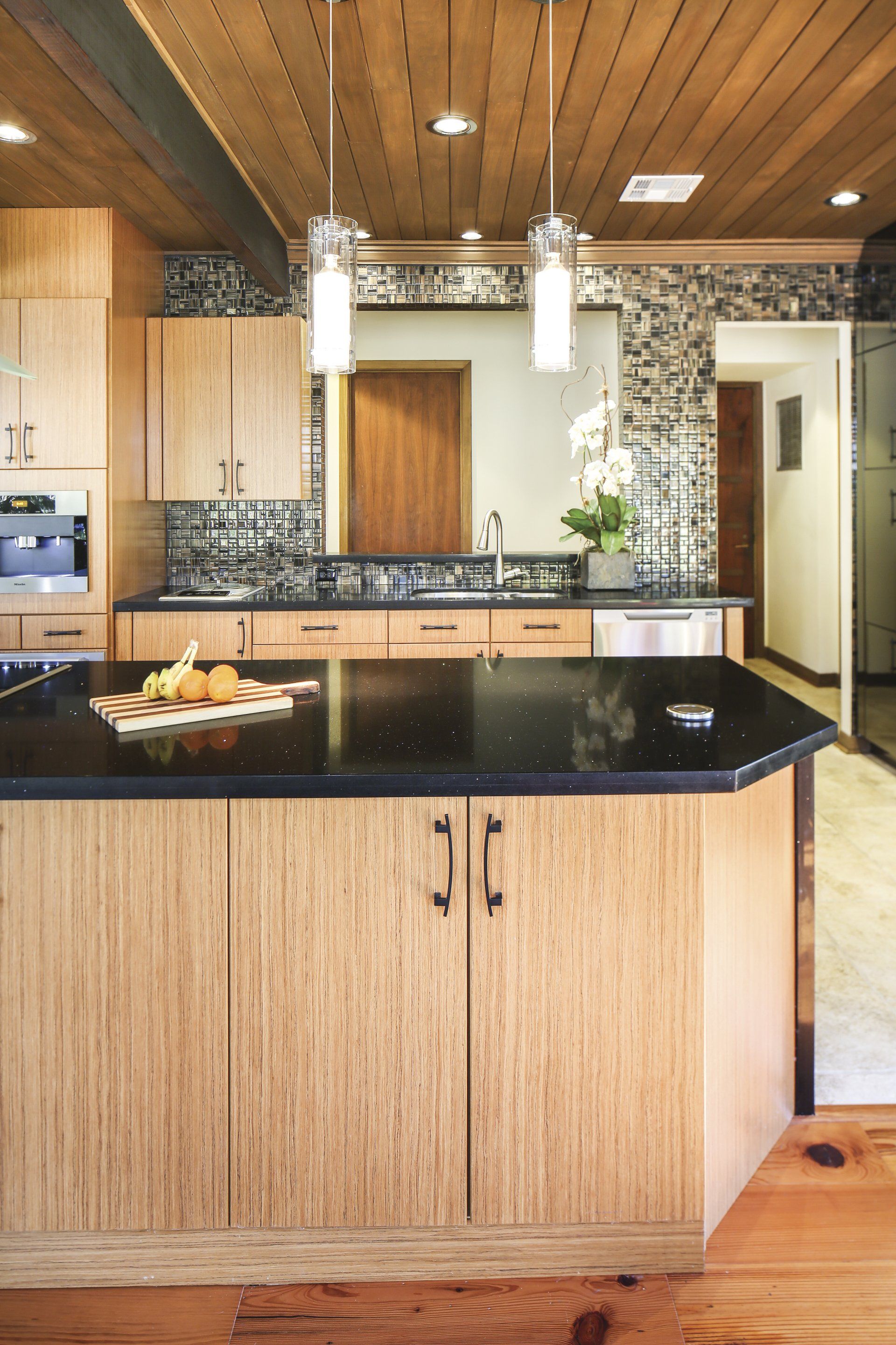 Bright open concept kitchen