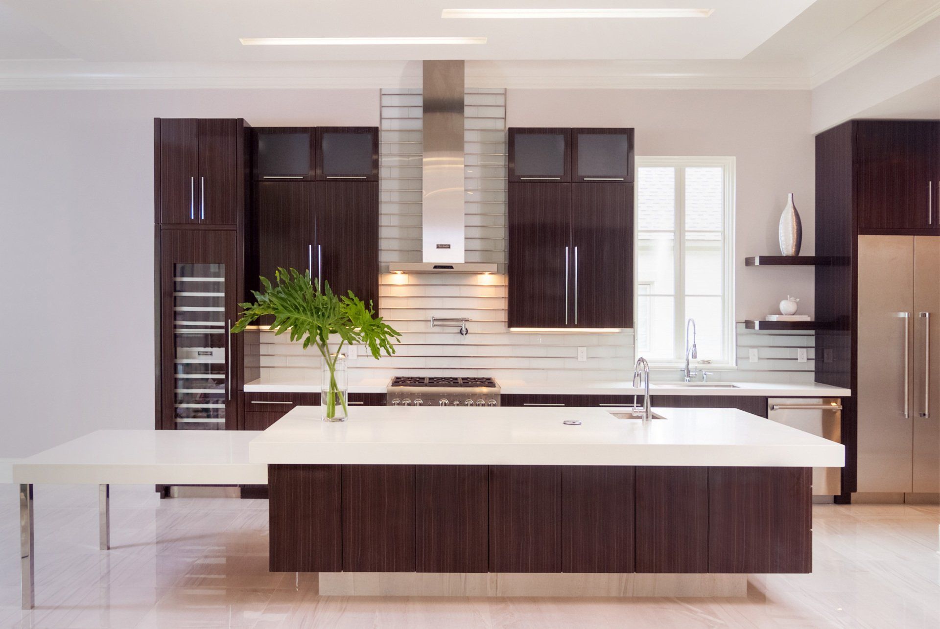 Dark Cabinet Kitchen Redesign