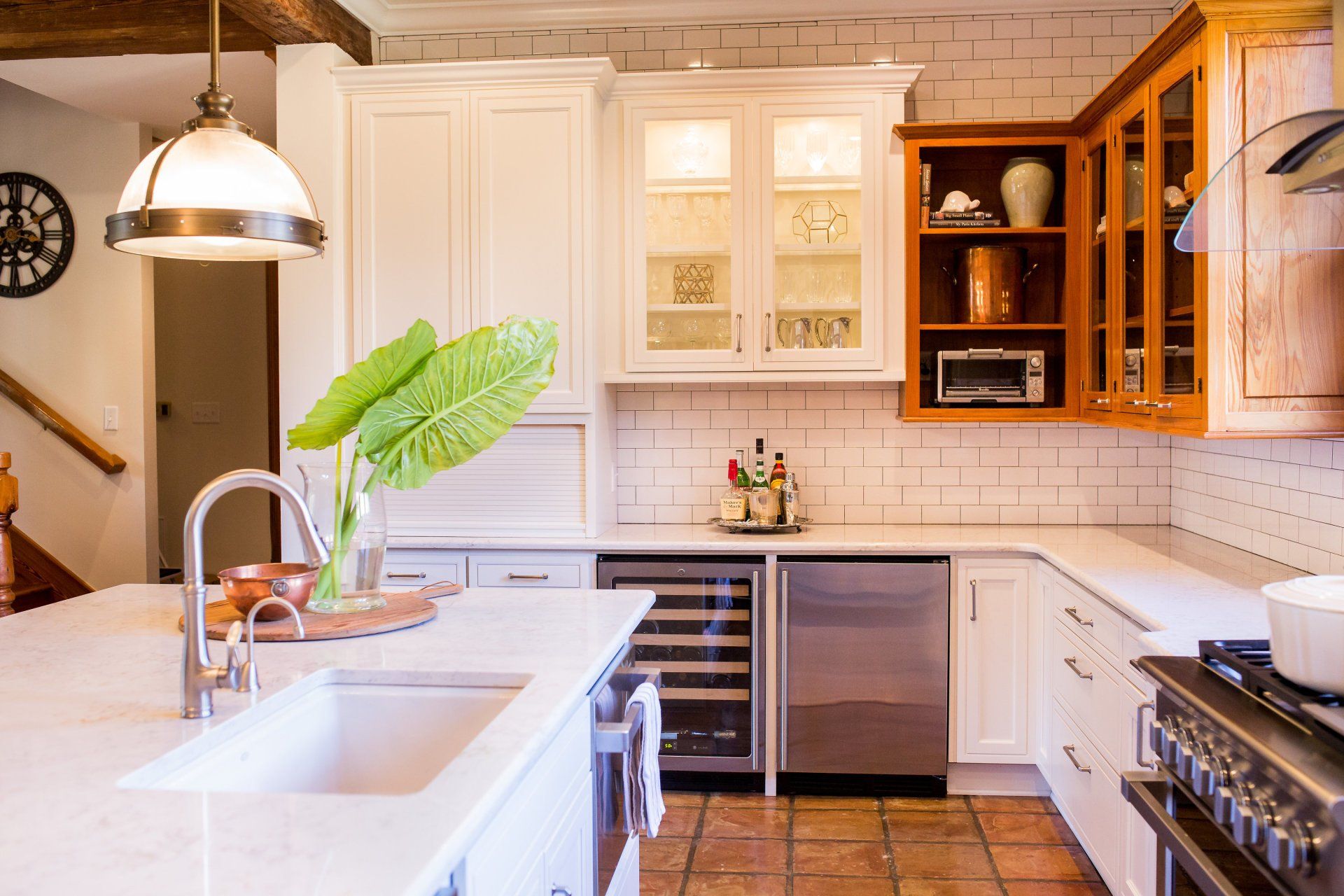 Open concept Farm House Kitchen Redesign