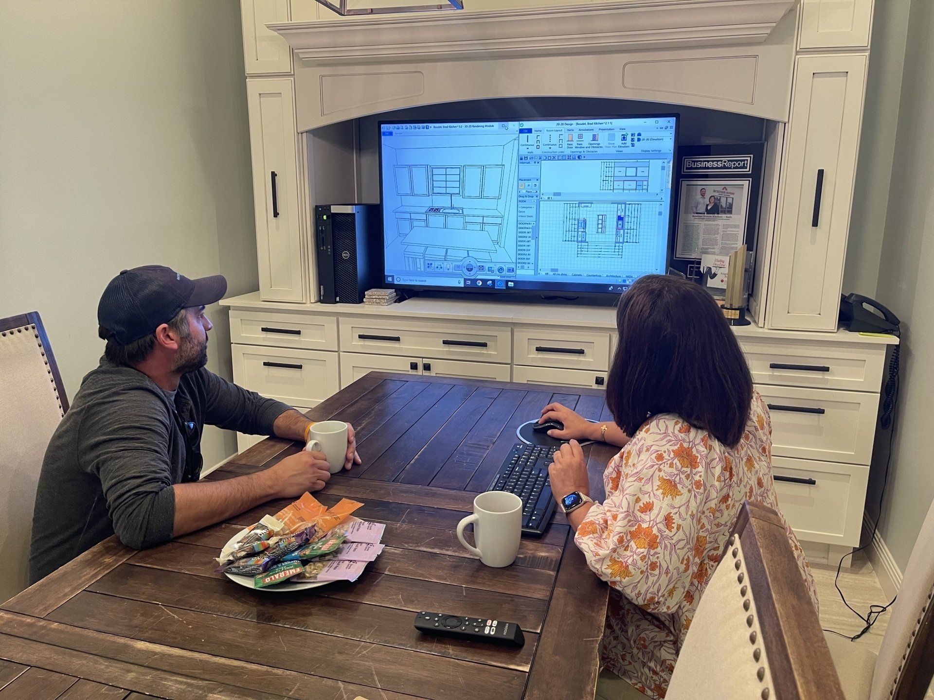 Kitchen Redesign at Acadian House