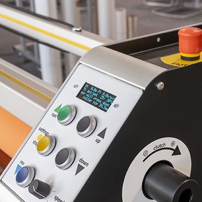 Neschen ColdLam 1650 control panel