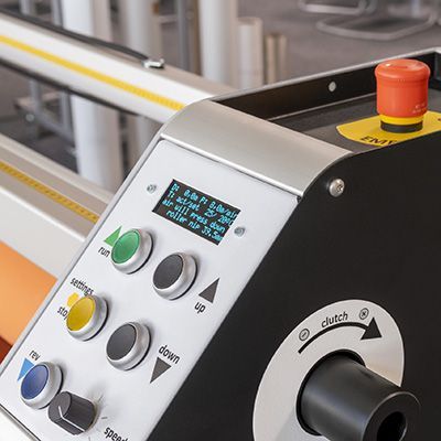 Neschen ColdLam 1650 SW controls