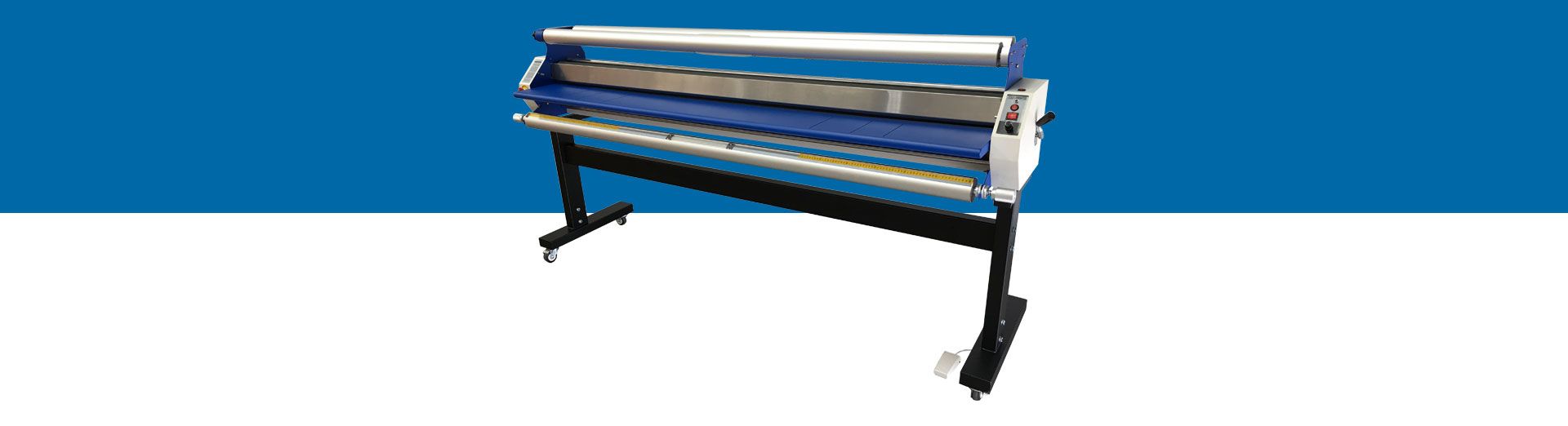 Neschen EcoLam 1650 laminator on blue background