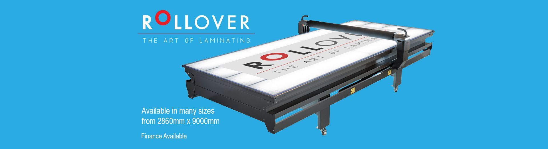 Rollover Classic with acknowledgement of many sizes and available 
finance