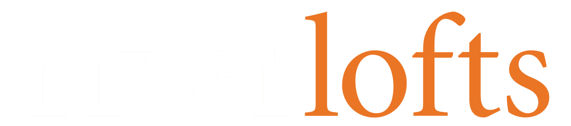 The River Lofts logo
