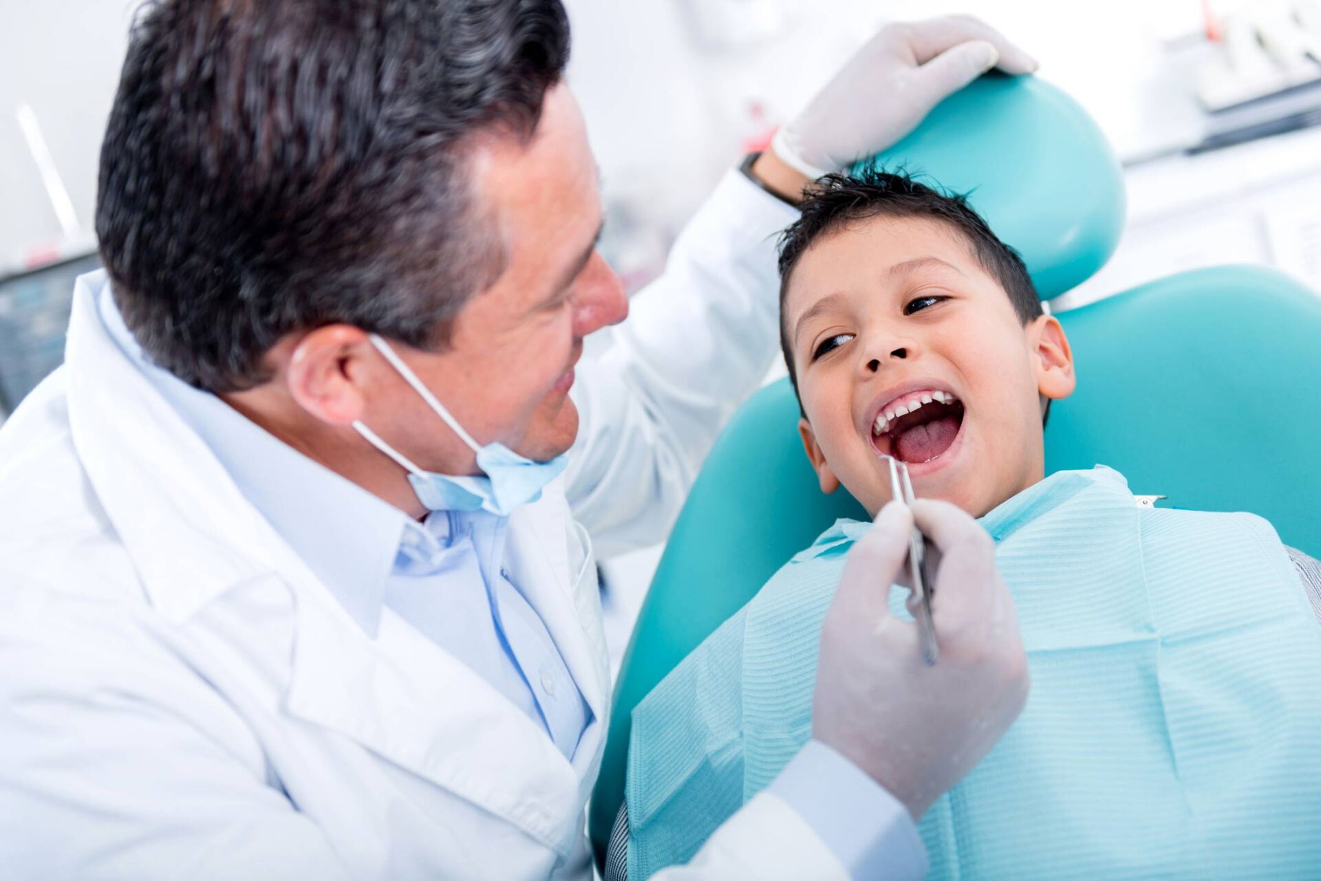 Boy At The Dentist — Anchorage, AK — Chinook Family Dentistry