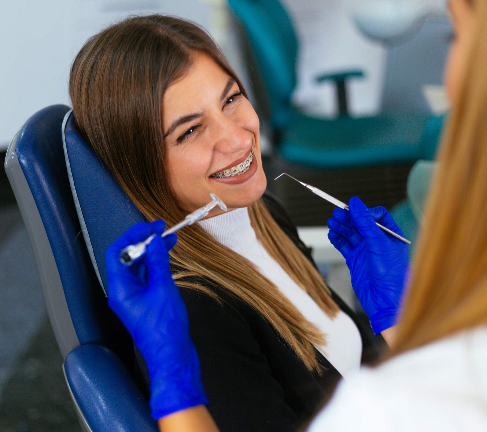 Woman At A Dental Office — Anchorage, AK — Chinook Family Dentistry
