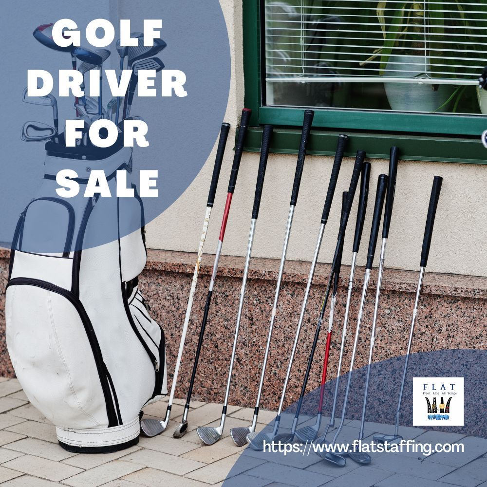 Golf Driver From FLAT For Sale