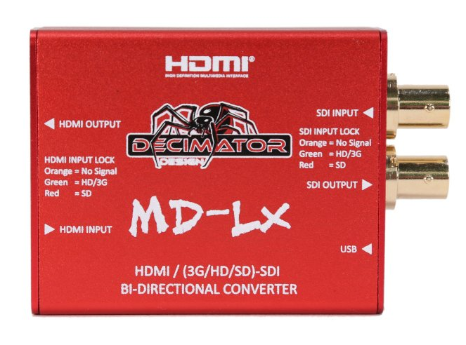 Decimator MD-LX HDMI/SDI BI-Directional Converter