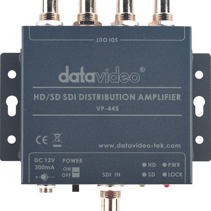 DataVideo VP-445 HD/SD-SDI Distribution Amplifier