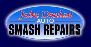 john donlan auto smash repairs logo