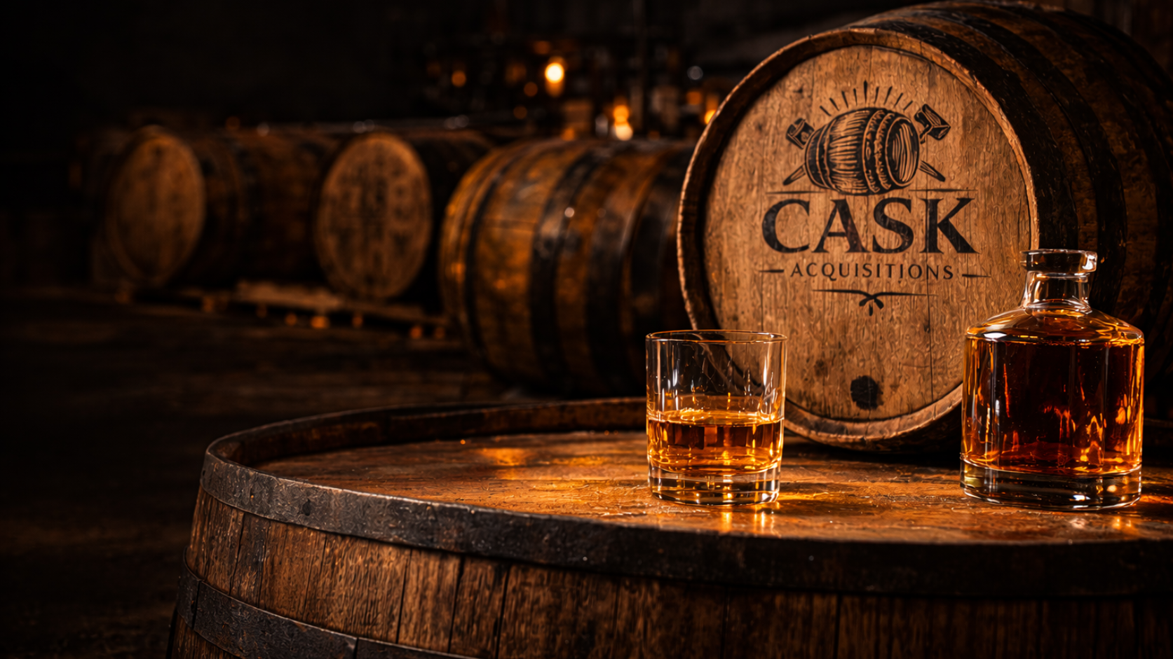 Whiskey barrel featuring the
