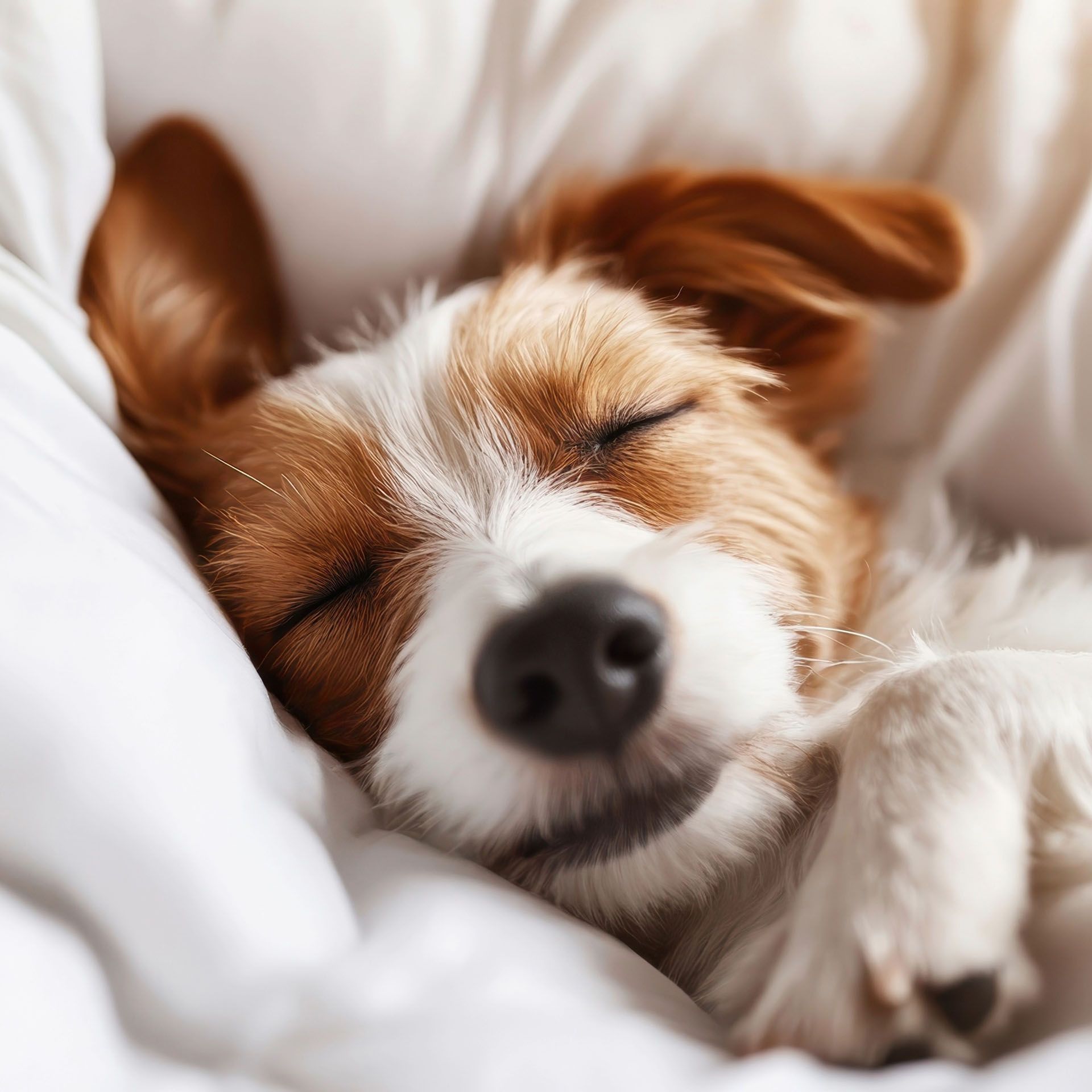 Sleeping dog.