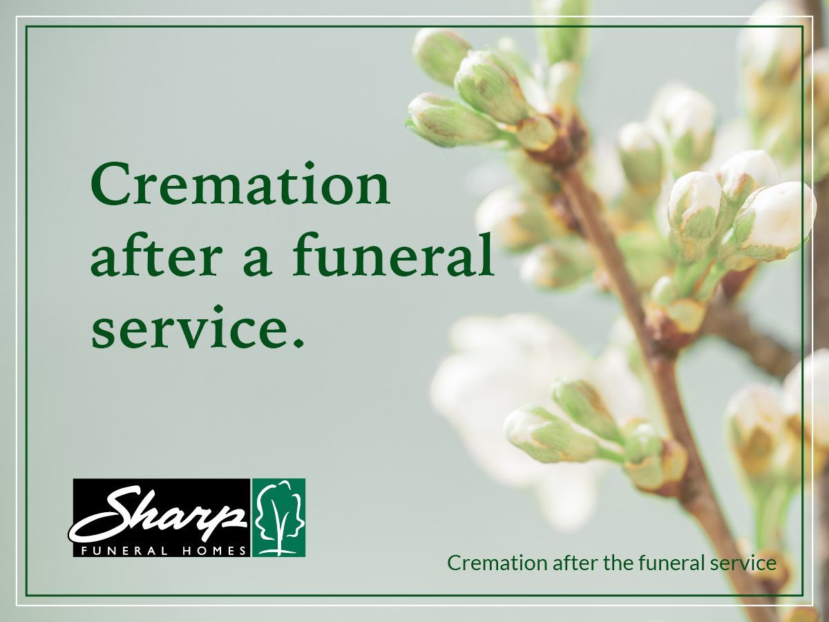 Cremation After the Funeral Service